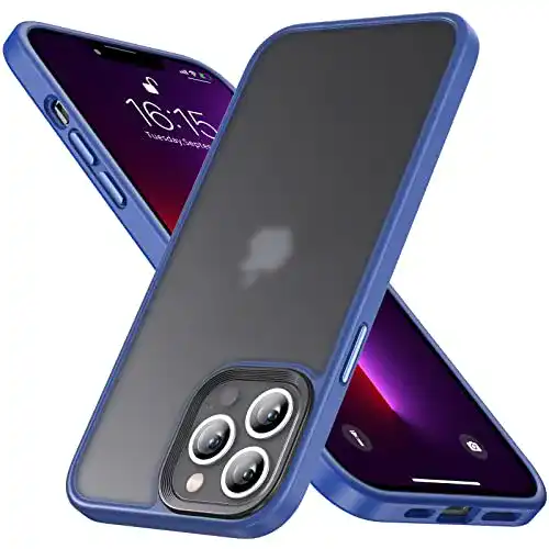 iPhone-13-Pro-Hülle ENEGOLD matte Handyhülle, blau