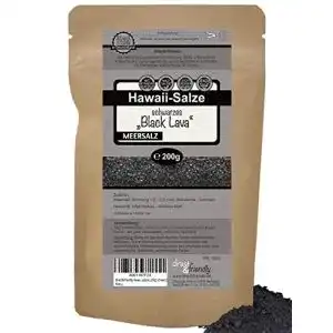 Schwarzes Hawaii-Salz direct&friendly Hawaiisalz schwarz, 250g