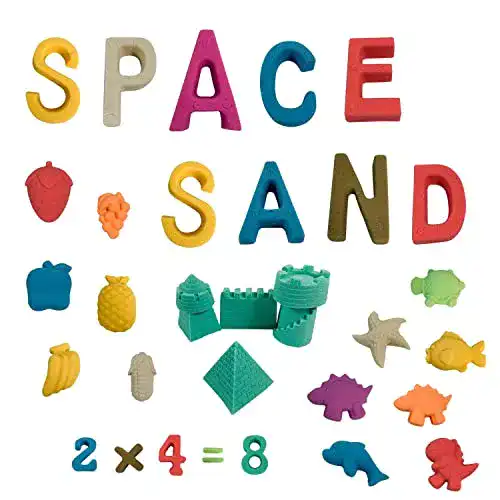 Zaubersand Leo & Emma Space Sand 1.8kg Dinosaurier Set 20tlg.