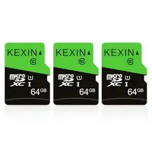 Speicherkarte mit 64 GB KEXIN Micro SD Karte 64GB 3er Pack