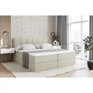 Bett 180×200 ALTDECOR Boxspringbett mit H3-Matratze