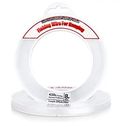 Nylonfaden Acejoz 200m auf Spule, 0,45mm Transparent