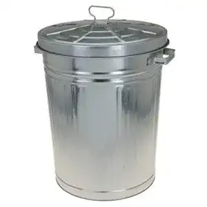 Metalltonne AiO-S – OK DRULINE XXL Mülltonne Zink 41 x 52 cm