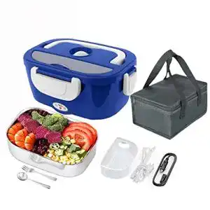 Elektrische Lunchbox KIATA 2 in 1, lebensmittelecht, abnehmbar