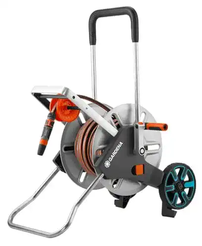 Schlauchwagen mit Schlauch Gardena CleverRoll M Easy Metall Set