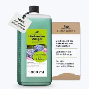 Hortensiendünger Flora Boost Hortensien Dünger flüssig, 1000 ml