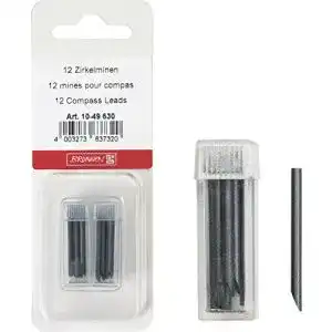 Zirkelminen Brunnen 1049630 für Standard Zirkel, 2 mm, 12 Stück