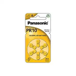 Hörgeräte-Batterien-10 Panasonic PR10 Zink-Luft-Batterien