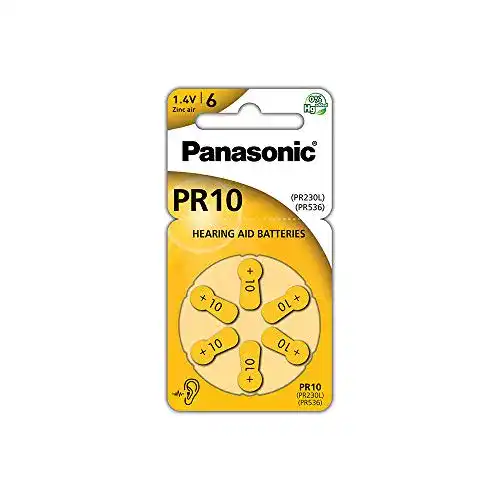 Die beste Hörgeräte-Batterien-10 Panasonic PR10 Zink-Luft-Batterien 2026 Test Bestseller Hörgeräte-Batterien-10 Panasonic PR10 Zink-Luft-Batterien