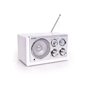 Denver-Radio Denver TR-61 Tischradio AUX, MW, UKW weiß
