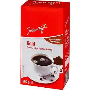 Kaffeepulver Jeden Tag Kaffee Gold, 500 g