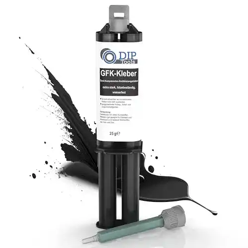 2-Komponenten-Kleber DIP Tools DIP-Tools GFK-Kleber – extra stark, hitzebeständig, wasserfest