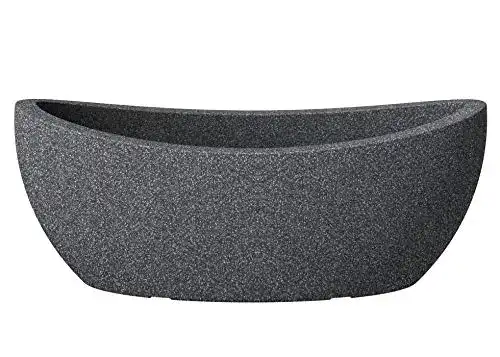 Blumentöpfe Scheurich Wave Globe Jardiniere, ovale Pflanzschale