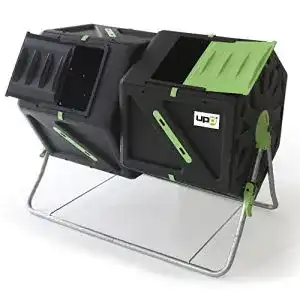 Komposter UPP Trommel- 2 Kammern je 105 L | Schnell Thermo