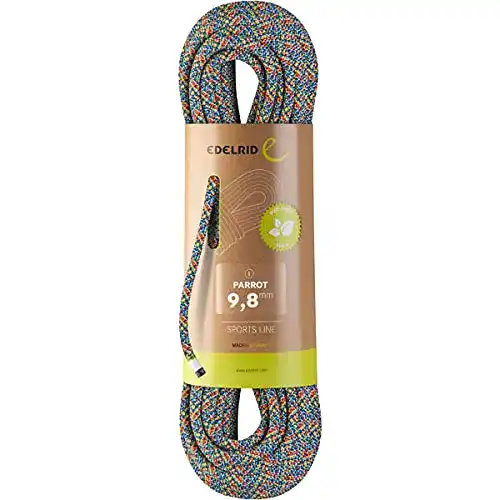 Kletterseil 60m EDELRID Parrot Seil 9,8mm x 60m bunt 2021