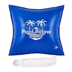 Poolkissen Udekit Schwimmbecken Luftkissen 120 x 120 cm