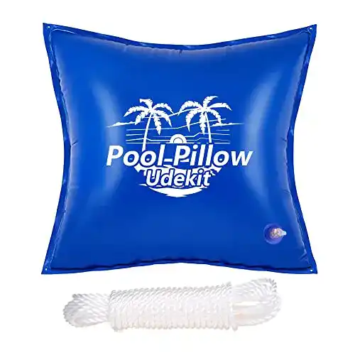 Poolkissen Udekit Schwimmbecken Luftkissen 120 x 120 cm