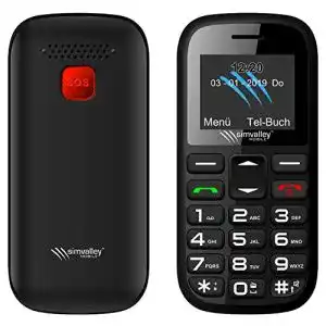 Simvalley-Handy Simvalley Mobile Mobiltelefon: Dual-SIM