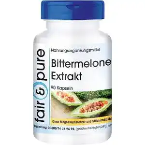 Bittermelone-Kapseln Fair & Pure Bittermelone Extrakt 500mg