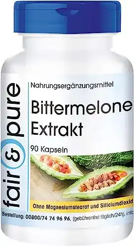 Bittermelone-Kapseln Fair & Pure Bittermelone Extrakt 500mg