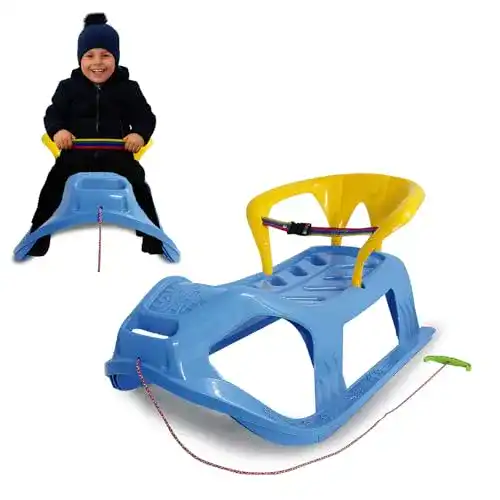 Plastikschlitten JAMARA 460367 Snow Play Schlitten mit Lehne