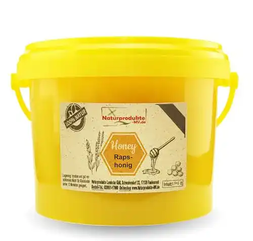 Die beste Rapshonig Naturprodukte-MV 2,5 kg Eimer 2026 Test Bestseller Rapshonig Naturprodukte-MV 2,5 kg Eimer