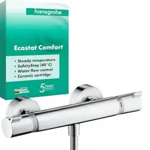 Duschthermostat hansgrohe Ecostat Comfort Aufputz, Chrom