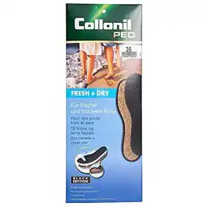 Barfußsohle Collonil Fresh & Dry Black Edition Sohle Einlegesohle