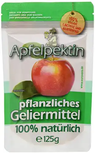 Apfelpektin EUROVERA – Vegane Alternative Zur Gelatine, 125 g