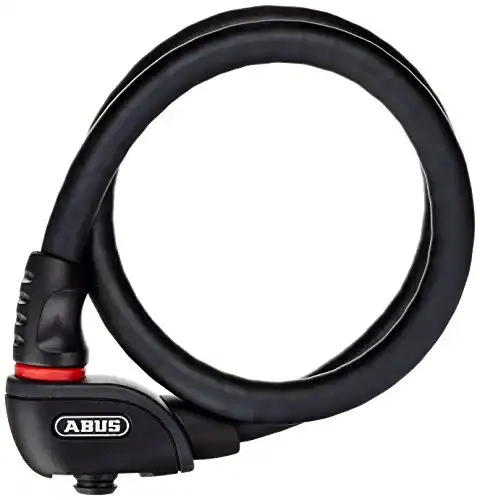 Panzerkabelschloss ABUS Steel-O-Flex Phantom 8960 + FL-Halter