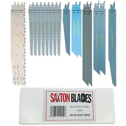 Säbelsägeblätter Saxton 20-Klingen-Säbelsäge von Blades