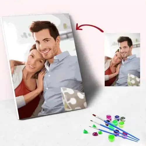 Malen-nach-Zahlen-Foto CleverFine eigenes Bild