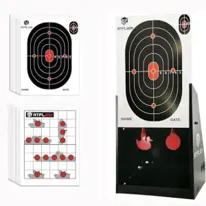 Kugelfang ATFLBOX 7 x 9 Zoll BB Gun Target Trap, 10 Papierziele