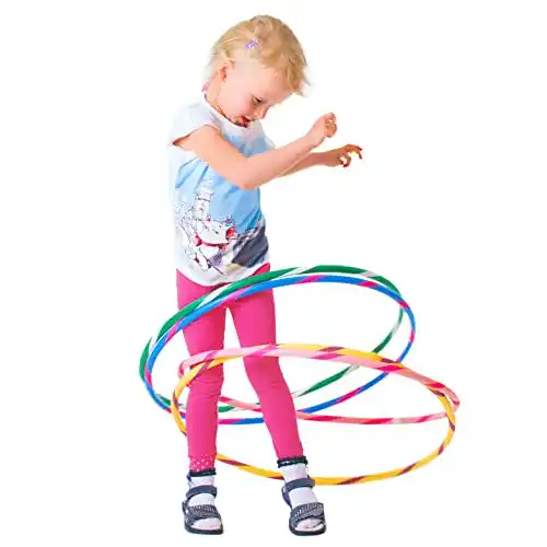 Hula-Hoop-Reifen Kinder hoopomania Bunter Kinder Hula Hoop