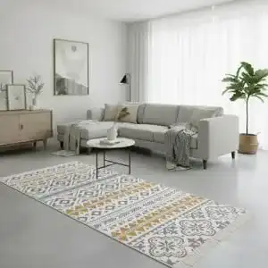 Kelim-Teppich Jimri Fashion4Home Teppich Kurzflor – Boho Kelim