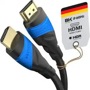 HDMI-Kabel KabelDirekt, 2 m, 4K, 4K@120Hz & 4K@60Hz