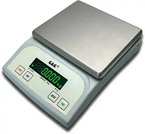 Briefwaage G & G Tischwaage G&G KF15KA|B, 15kg-1g