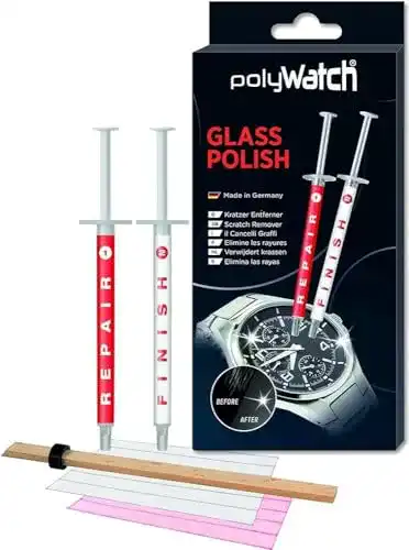 Kratzer-Entferner Unitec PolyWatch Glass Polish Glaspolitur Uhr