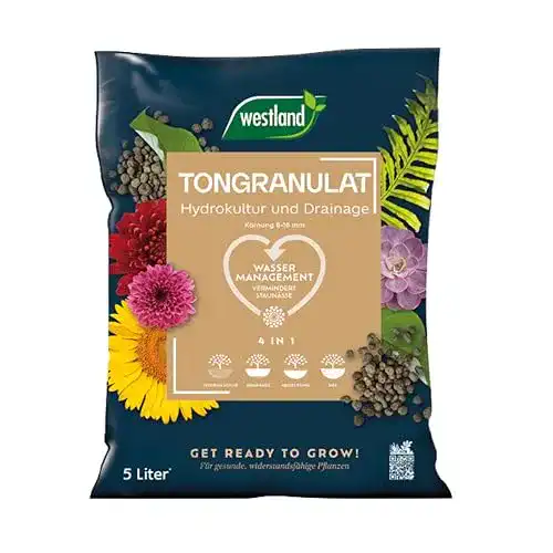 Pflanzgranulat Westland Ton-Granulat für alle Topfpflanzen, 5 Liter