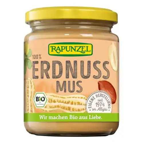 Erdnussmus Rapunzel Bio fein 250 g