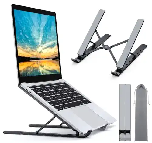 Laptop-Ständer Babacom Laptop Ständer, 9-Stufe Aluminium