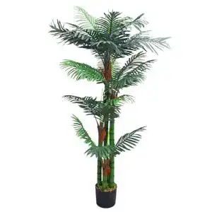 Kunstpalme Decovego Künstliche Palme groß Kunstpflanze Palme
