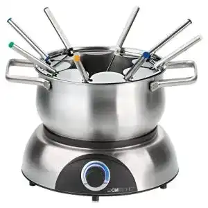 Fondue Clatronic FD 3516 elektrischer Topf, Set für 8 Personen
