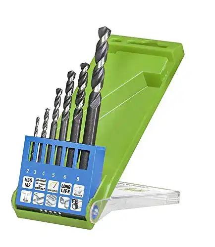 Edelstahlbohrer kwb Akku-Top Metallbohrer-Satz HI-NOX, 6-teilig