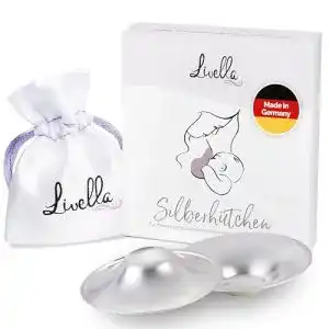Stillhütchen Livella Silberhütchen, 2 Stück, massives 999 Silber