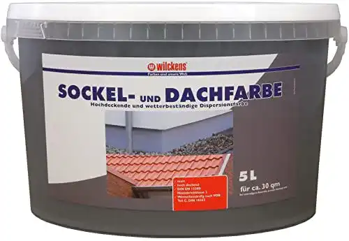 Sockelfarbe Wilckens Sockel- & Dachfarbe Schiefer 5 Liter