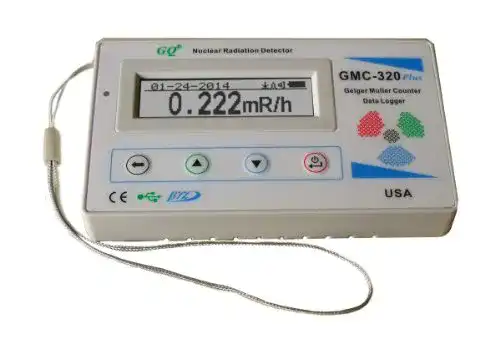 Geigerzähler GQ GMC-320 Plus Geiger Müller Zählrohr Geiger