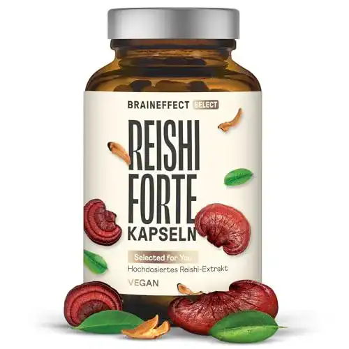 Reishi-Kapsel VITAFAIR 100% Vegan, 1000 mg Tagesdosis, 120 Kaps.