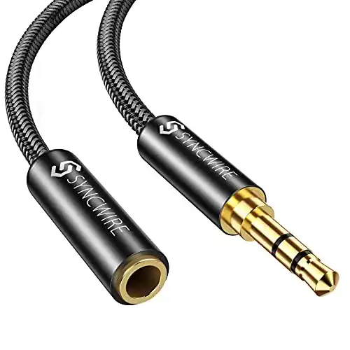 Kopfhörer-Verlängerungskabel Syncwire Klinke Verlängerung 3M