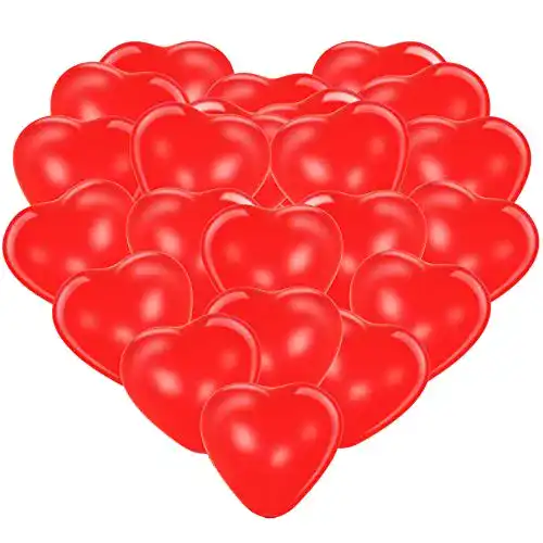 Herzluftballons Loveballoons Premium Rot 50 Stück • XL Größe